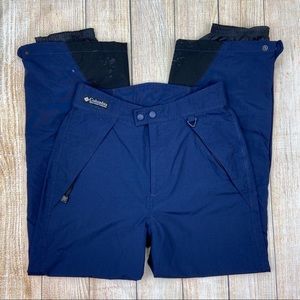 COLUMBIA Blue Omni Tech Rain Snow Pants